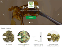 Tablet Screenshot of evergreencollective.com